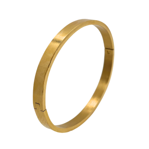 Bracelete Nina Golden stell 5mm